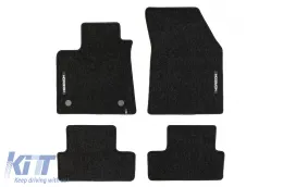 image-13-Textile floor mats from the Horizon series by Frogum suitable for Renault Megane after 2016, set of 4 pieces, black