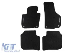 image-16-Textile floor mats from the Horizon series by Frogum suitable for Skoda Superb 2008-2015, set of 4 pieces, black