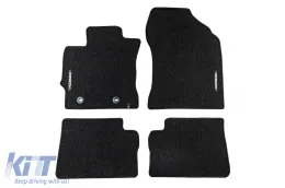 image-44-Textile floor mats from the Horizon series by Frogum suitable for Toyota Auris 2012-2018, set of 4 pieces, black