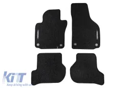 image-35-Textile floor mats from the Horizon series by Frogum suitable for Volkswagen Golf 5 2003-2008, Golf 6 2008-2013, Jetta 2005-2010, Scirocco 2008-2017, Skoda Octavia 2004-2012, Seat Leon 2006-2012, set 