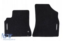 image-61-Textile floor mats from the Horizon series by Frogum suitable for Citroën Berlingo II 2008-2018, front, set of 2 pieces, black