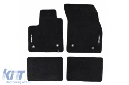 image-69-Textile floor mats from the Horizon series by Frogum suitable for Ford Focus after 2018, set of 4 pieces, black