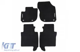 image-49-Textile floor mats from the Horizon series by Frogum suitable for Honda HR-V E:HEV after 2021, set of 4 pieces, black