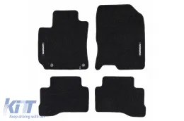 image-58-Textile floor mats from the Horizon series by Frogum suitable for Hyundai Kona 2020-2023, set of 4 pieces, black
