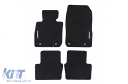 image-73-Textile floor mats from the Horizon series by Frogum suitable for Mazda CX-3 2014-2021, set of 4 pieces, black