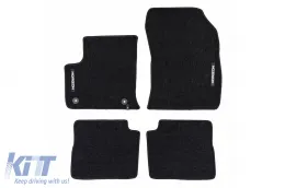 image-20-Textile floor mats from the Horizon series by Frogum suitable for Peugeot E-2008 after 2019, set of 4 pieces, black