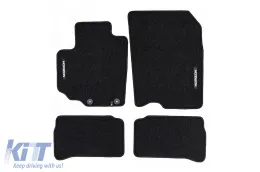 image-48-Textile floor mats from the Horizon series by Frogum suitable for Suzuki Vitara after 2015, set of 4 pieces, black