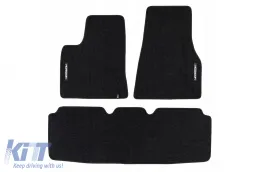 image-49-Textile floor mats from the Horizon series by Frogum suitable for Tesla Model S after 2012, set of 3 pieces, black