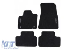 image-63-Textile floor mats from the Horizon series by Frogum suitable for Volvo C40 Recharge after 2021, set of 4 pieces, black