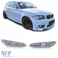 image-19-Side indicators white pair suitable for BMW X1 E84 from 09 1 Series E81 E87 04-12