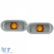 image-22-Side indicators white pair for VW T5 Lupo Bora Golf 4 Passat 3B Seat Arosa