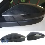 image-12-Replacement mirror cap set carbon-look for Skoda Octavia 5E 2012-2020