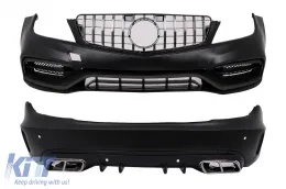 image-23-Body Kit suitable for Mercedes C-Class W204 (2007-2015) Conversion to W205 C63 Design