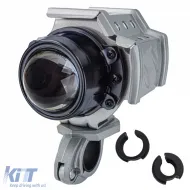 image-43-Motorcycle Universal H1 Projector Auxiliary Headlight Driving Light Left