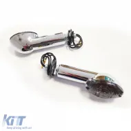 image-8-Universal Motorcycle Halogen Indicator Set CATEYE 40mm Chrome smoke with E-mark