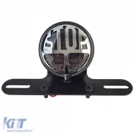 image-10-Motorcycle LED Millers Stop Tail Light Brake Light Custom with Bracket + E-Approved