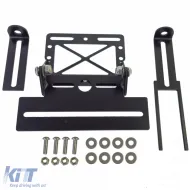 image-0-Premium Motorcycle License Plate Holder Universal Adjustable