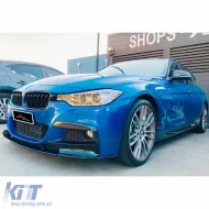 image-10-F30 M Performance Front Lip Piano Black ABS / 2012-2018