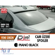 image-38-E90 ACS Rear Roof Spoiler Piano Black ABS / 2004-2011