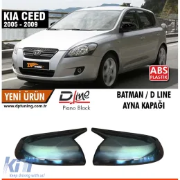 image-0-Ceed Batman Mirror Cover Piano Black / 2005 - 2009