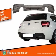 image-26-F20 M Performance Rear Diffuser Piano Black Black ABS / 2011-2014  (Left+Right Single Output)