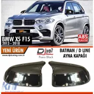 image-48-X5 F15 Batman Mirror Cover Piano Black / 2013 - 2018