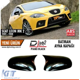 image-11-Leon Mk2 Batman Mirror Cover Piano Black / 2005-2008