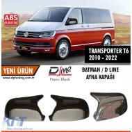 image-59-Transporter T6 Batman Mirror Cover Piano Black / 2010 - 2022