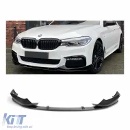 image-30-G30 Sedan M Performance Front Lip Piano Black Vacuum Plastic / 2017-2020