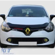 image-34-Clio 4 Hood Protector Piano Black ABS / 2012-2019
