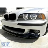 image-7-E39 CSL Style Front Lip Piano Black Vacuum Plastic / 1995-2003