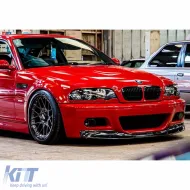 image-35-E46 M3 CSL Front Lip Piano Black Vacuum Plastic / 1997-2006