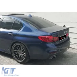 image-31-G30 M Performance Rear Trunk Anatomic Spoiler Raw Surface ABS / 2017 -