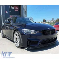image-21-F30 Vorstiner M3 Front Lip Piano Black Vacuum Plastic / 2012-2018