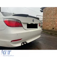image-22-Rear M4 style spoiler suitable for BMW E60 black piano lacquer