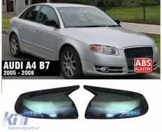 image-67-Batman design mirror covers suitable for AUDI A4 B7 2004-2007 - black piano lacquer