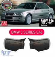 image-71-Batman design mirror covers suitable for BMW 3 Series E46 1998-2005 - black piano lacquer