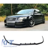 image-63-Front spoiler suitable for AUDI A6 C6 2004-2011