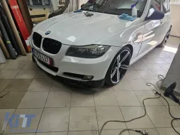 image-69-FRONT BUMPER SPLITTERS STANDARD SUITABLE FOR BMW E90 LCI 2008-2011