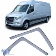 image-65-Wind deflector rain guard wind protection black for Mercedes Sprinter W907 from 18