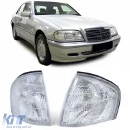 image-58-Indicator white pair for Mercedes C-Class W202 Sedan S202 Estate T-Model 93-01