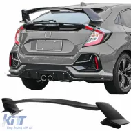 image-48-TR Performance rear wing spoiler for Honda Civic 2016-2020 hatchback
