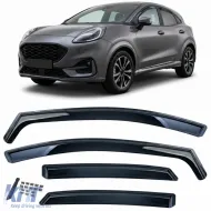 image-21-Premium Windabweiser Regenabweiser 4-teilig Schwarz für Ford Puma ab 2019