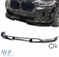 image-67-Front spoiler lip performance carbon look suitable for BMW X3 G01 from 21