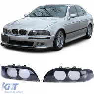 image-8-Diffuser lenses headlight glasses indicators smoke fits for BMW 5 Series E39 1995-2000