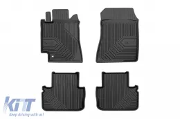 image-68-Specific rubber mats suitable for Lexus IS 200 sedan 1998-2005, 4-piece set, black color