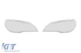 image-52-Headlight glass set suitable for BMW X5 E70 2008-2013, left and right