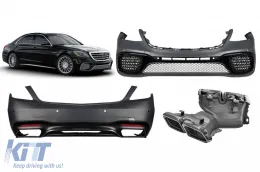 image-36-A Design package type S65 suitable for Mercedes S-Class W222 2017-2020 long or short wheelbase