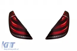 image-76-LED tuning tail light kit suitable for Mercedes S-Class W222 2014-2018, left and right