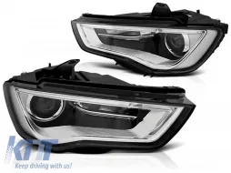 image-64-HEADLIGHTS TUBE LIGHT DRL fits AUDI A3 8V 12-16